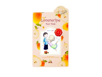 Sally's Box, Loverecipe, celulozowa odżywiająco-nawilżająca maska w płachcie Pear, 20 ml - Sally's Box