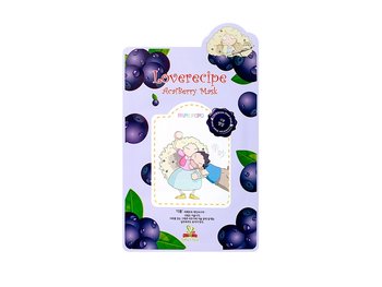 Sally's Box, Loverecipe, celulozowa odżywiająco-rewitalizująca maska w płachcie Acai Berry, 20 ml - Sally's Box