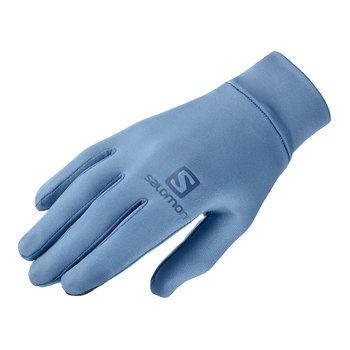 Salomon Agile Warm Glove U Niebieskie (LC1410500) - Salomon