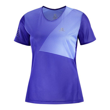 Salomon Sense Tee W Granatowa (LC1480100) - Salomon