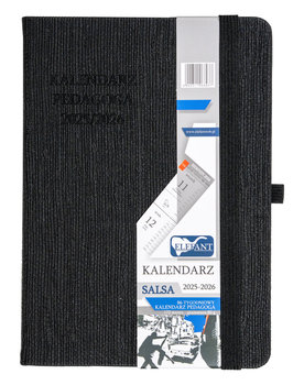 Salsa Kalendarz nauczyciela B6 2025/2026 tygodniowy czarny (73769965 ) - Elefant