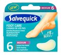 Salvequick, Foot Care Medium, plastry na pęcherze i otarcia, 6 szt. - Salvequick