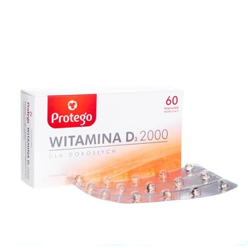 Salvum Lab, Protego Witamina D 2000, Suplement diety, 60 kaps. - Salvum Lab