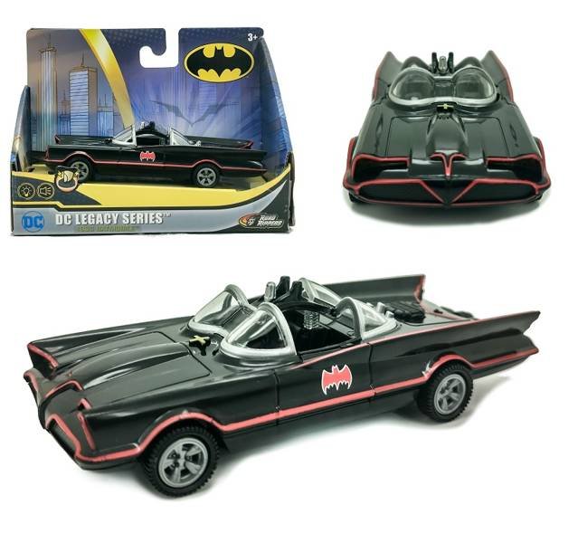 Zdjęcia - Auto dla dzieci Samochód Batmobile Retro Batman Z Dźwiękami