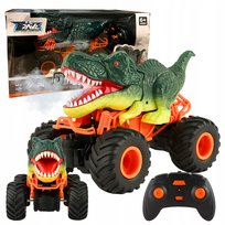 Samochód Dinozaur Na Pilot Sterowany T-Rex Efekty Wodne LED Off Road