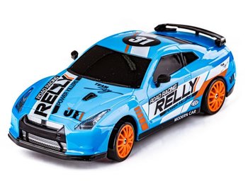 Samochód Do Driftu, Auto Rc Drift 1:24 2,4 Ghz 4Wd Niebieski - Zabawkowy Zawrót Głowy