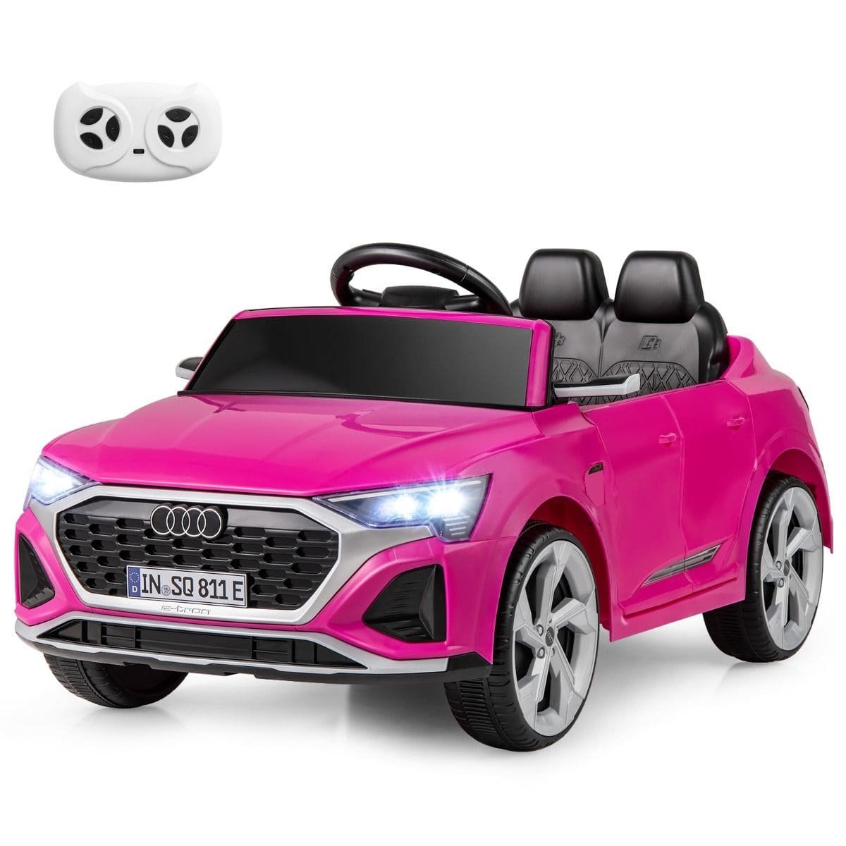 Audi Rozowe Samochód elektryczny dla dzieci Audi SQ8 e-tron Auto na akumulator ...