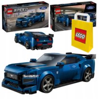 Samochód LEGO Speed Champions 76920 Auto Model Ford Mustang + Torba Prezentowa Lego LEGO