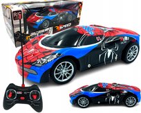 Samochód sportowy SPIDERMAN Zdalnie sterowany Auto na pilota R/C ŚWIATŁA