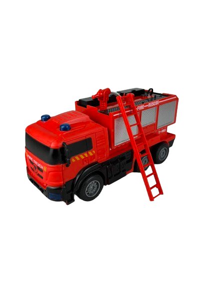 Zdjęcia - Auto dla dzieci Samochód straży pożarnej Wóz strażacki Zdalnie Sterowany z funkcją lania w