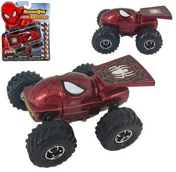 Samochód Transformujący Avengers Spiderman Czerwony - Marvel