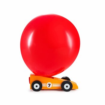 Samochód wyścigowy 'Balloon Racer Orangestar' | DONKEY - Donkey