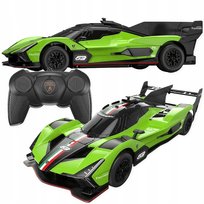 Samochód zdalnie sterowany auto na pilota Lamborghini zielone pilot prezent