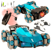 Samochód Zdalnie Sterowany Auto Rc 4x4 na Pilot Akumulator Led Puszcza Dym