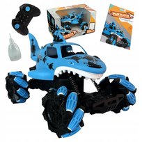 Samochód zdalnie sterowany auto RC Shark Blaster strzelający wodą PLAYIO