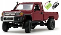 Samochód Zdalnie Sterowany Rc Toyota Lc79 Terenowy 4X4 Offroad Czerwony M&Z