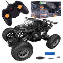 Samochód Zdalnie Sterowany Terenowy LED Duży Auto Na Pilota Akumulator