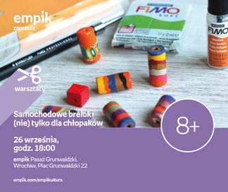 Samochodowe breloki (nie)tylko dla chłopaków | Empik Pasaż Grunwaldzki
