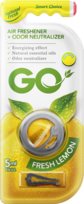 Samochodowy Odświeżacz Powietrza GO - Lemon - Trwały Zapach do Auta ELIX