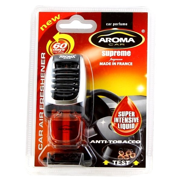 Samochodowy odświeżacz powietrza na kratkę wentylacyjną AROMA CAR Anty-tytoniowy