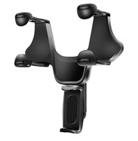 Samochodowy uchwyt na telefon/nawigację montowany na lusterku wstecznym | HO01