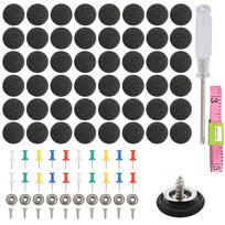 Samochodowy Zestaw Do Naprawy Podsufitki Heckermann A088 Czarny