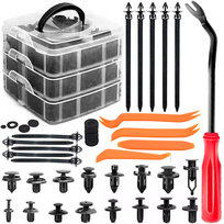 Samochodowy zestaw klipsów i otwieraków Heckermann 675 szt