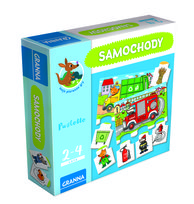 Samochody, gra planszowa, GRANNA