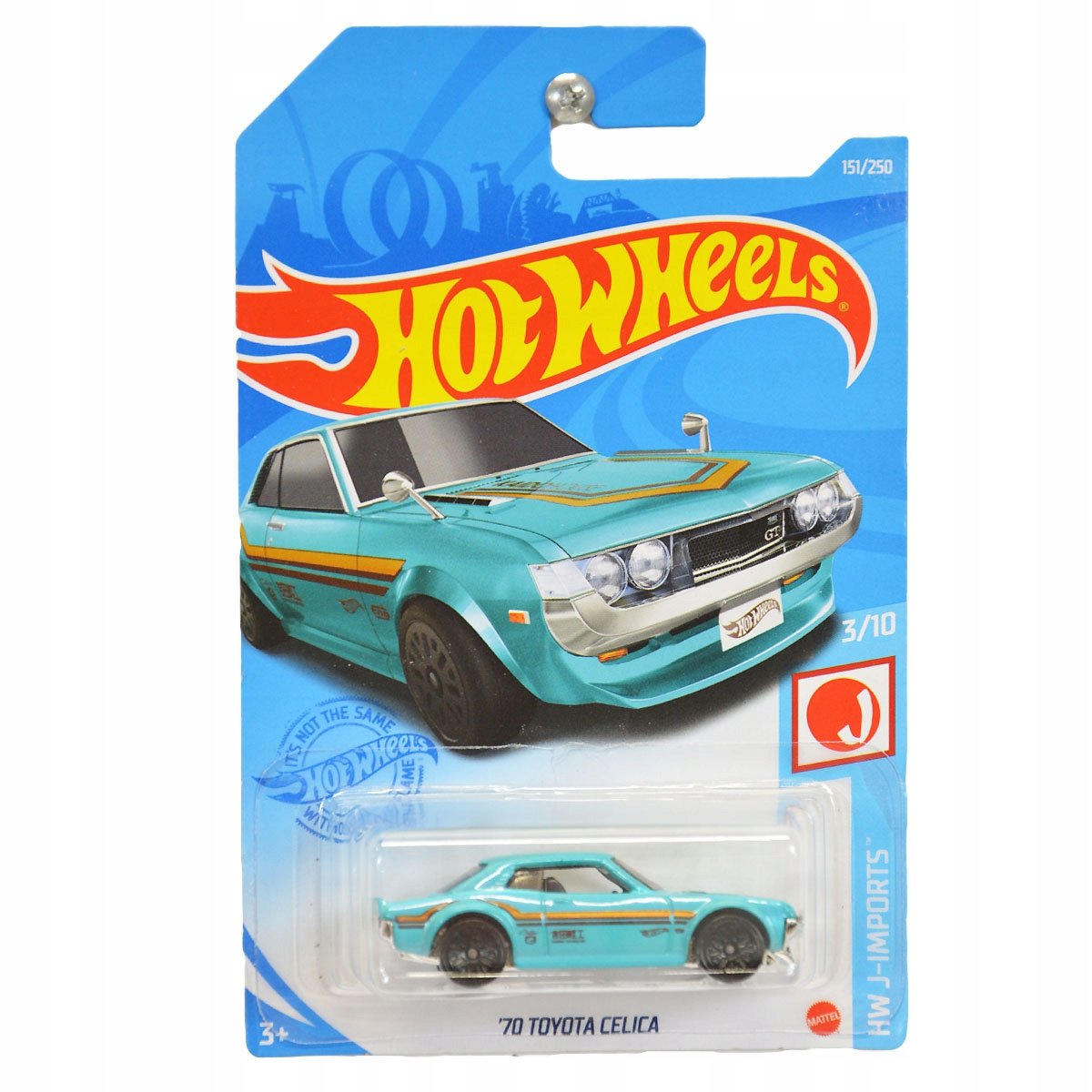 Samochodzik HOT WHEELS '70 TOYOTA CELICA 1:64 - Mattel | Sklep EMPIK.COM