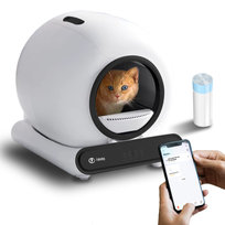 Samoczyszcząca Automatyczna Kuweta Dla Kota Wi-Fi Isaj Fl1 Neutralizator Zapachów