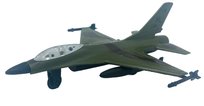 samolot Lockheed Martin F-16 Falcon USA 4,5" 11,5 cm METAL Motormax Motormax