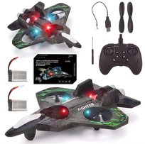 SAMOLOT ZDALNIE STEROWANY MINI DRON JET 360 OBRÓT ZAWIS 2 BATERIE ZABAWKA