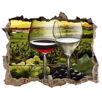 Samoprzylepna naklejka Wino i winogrona 120x81, Tulup - Tulup