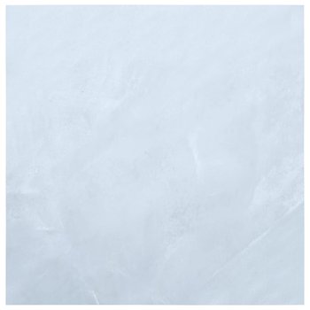 Samoprzylepne panele podłogowe, 5,11 m², PVC, biały marmur - vidaXL