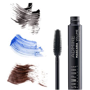 Sampure Minerals, Admire, tusz do rzęs niebieski - Sampure Minerals