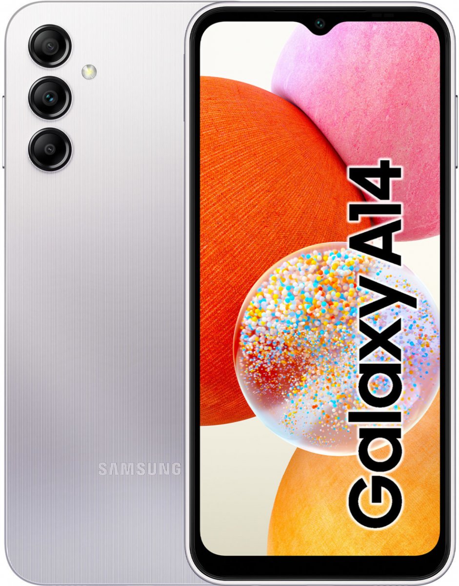 Samsung Galaxy A14 A145 4G 4/128Gb Dual Sim Silver - Samsung | Sklep ...