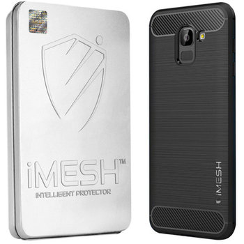 Samsung Galaxy J6 2018 J600 Etui Case Imesh Carbon - iMesh