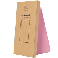 Samsung Galaxy M52 / M52 5G - Etui matowe różowe