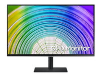 Samsung Monitor  32 cale LS32A600UUUXEN VA 2560x1440 WQHD 16:9   1xHDMI 1xUSB-C 2xDP (In+Out) LAN (RJ45) 5ms HAS+PIVOT płaski 3Y