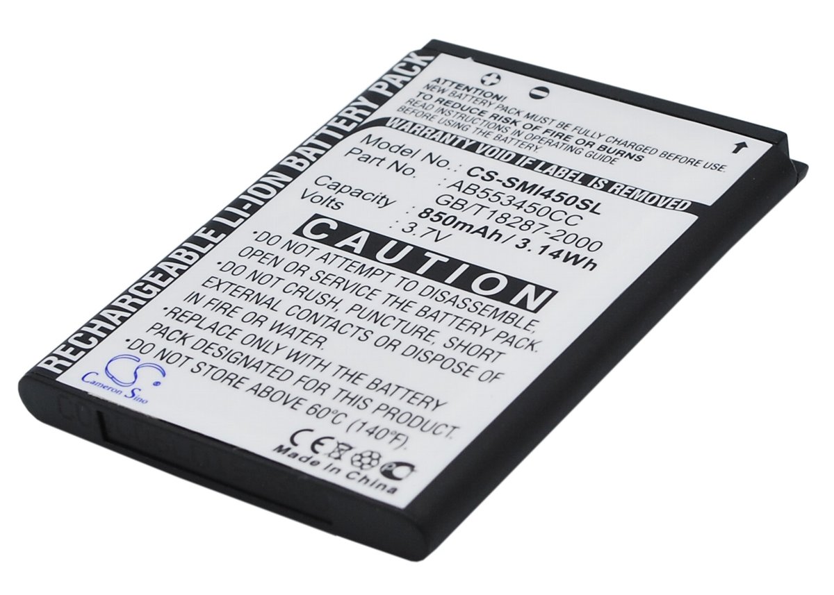 Batería 3.7V 0.85Ah Li-ion para LG V