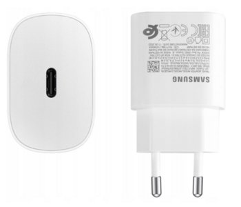 Samsung Szybka Ładowarka 25W Usb - C Pd Fast Charge Do Galaxy S21 / S22 / A54 / A34 - Samsung