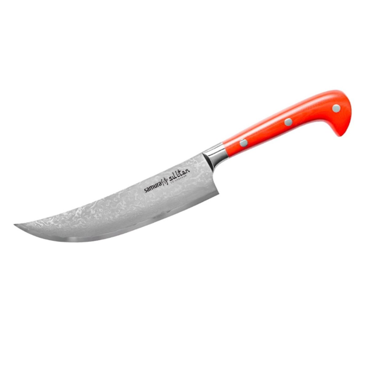 Coltello disossatore curvo SUPRA COLORE HACCP 130/290 mm - rosso
