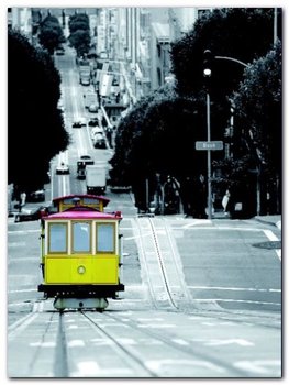 San Francisco plakat obraz 60x80cm - Wizard+Genius