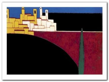 San Gimignano plakat obraz 40x30cm - Wizard+Genius