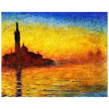 San Giorgio By Twilight - Claude Monet 40x50 - Legendarte