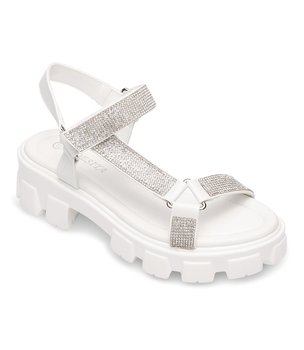 Sandałki damskie, Shoesita K-8053, białe, rozmiar 37 - SHOESITA