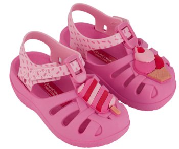 Sandałki obuwie dziecięce dziewczęce elastyczne letnie Ipanema R.24 - Ipanema