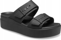 Sandały Buty Damskie Crocs Brooklyn Low Wedge 38,5