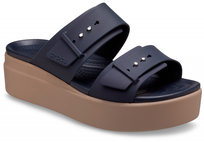 Sandały Buty Damskie Crocs Brooklyn Low Wedge 39,5