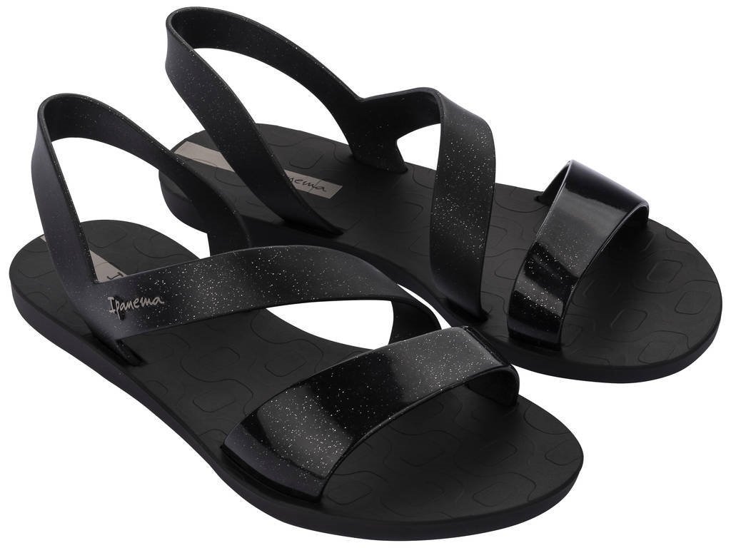 Ipanema 83073 Caiman Sandal Black Sandali Infradito Donna - Vitiello Calzature